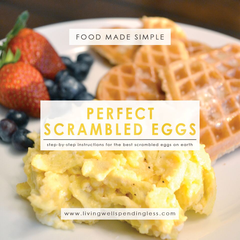 How to Make Perfect Scrambled Eggs The BEST Scrambled Eggs