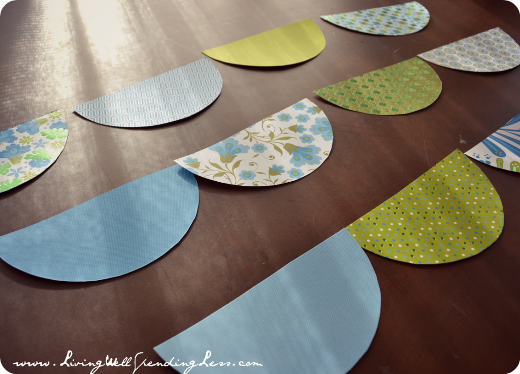 how to make a paper garland how to make a paper garland