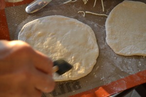 grilled pizza