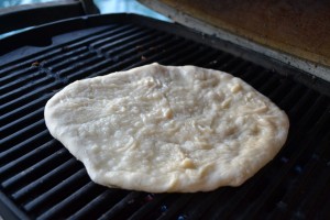 grilled pizza
