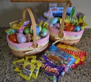 easter basket extreme couponing