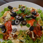 Vegetarian Taco Salad & A Lemon Mojito {Recipe} Image