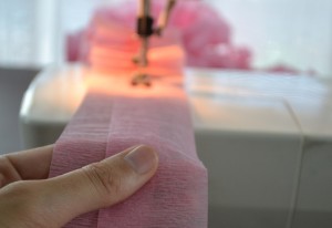 ruffled crepe how-to