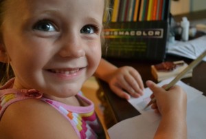 hand stamped birthday invitations