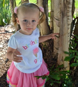trouble, age 2