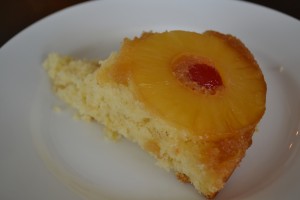 pineapple upside down cake step by step
