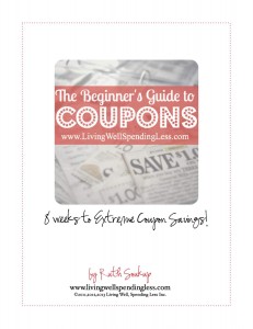 LWSL Beginner's Guide To Coupons eBook Cover Page