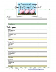 how-to-create-a-budget-worksheet