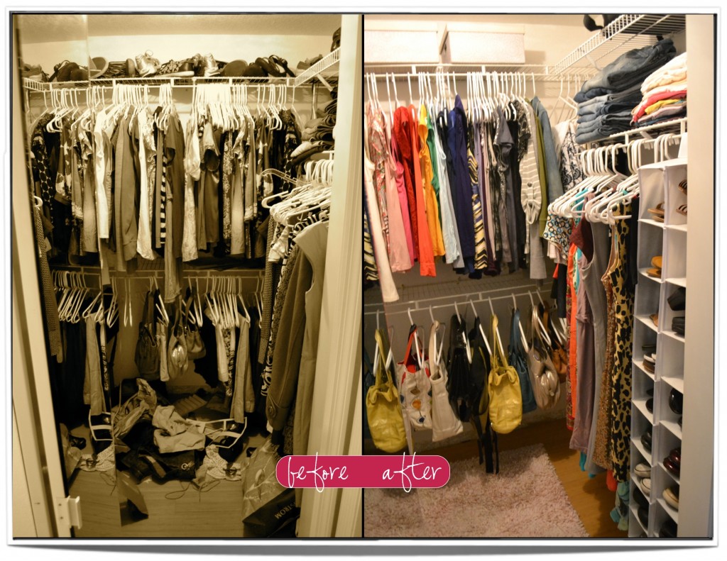 how to organize your closet