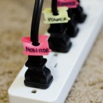 10 Thrifty Ideas for Getting Organized How to Organize Cords and Cables