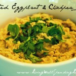 Roasted Eggplant & Chickpea Dip {Recipe} Image