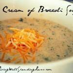Cheesy Cream of Broccoli Soup {Recipe} Image