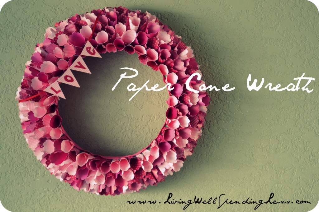 paperconewreath13