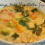 Creamy Dill Vegetable Soup {Recipe} Image