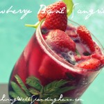 strawberry basil sangria Image