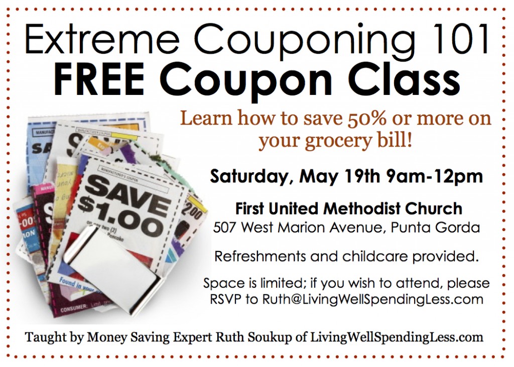 Coupon Class Flyer