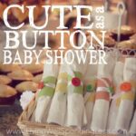 Cute as a Button Baby Shower Square 2