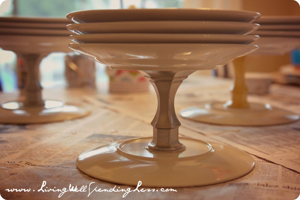 DiY Cake Stand 06