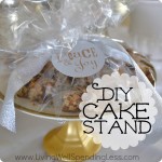 Easy DiY Cake Stand Image