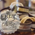 Felt “Paper” Chain Garland {DiY} Image