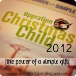 operation christmas child 2012 {the power of a simple gift} Image