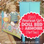 DiY American Girl Doll Bed {and Armoire}, Part 2 Image