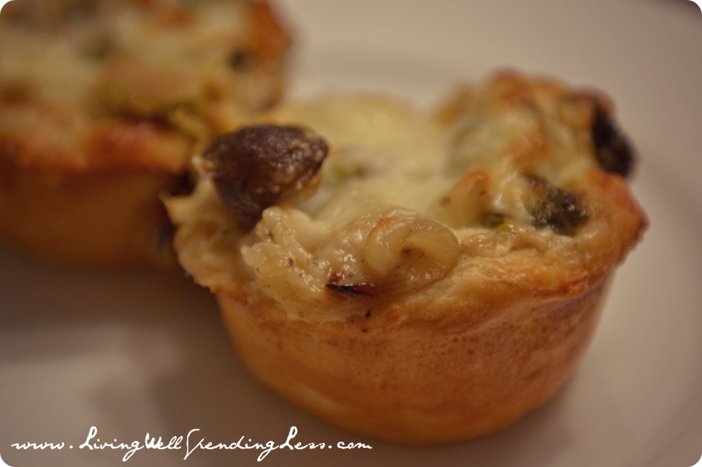 Roasted Vegetable Cupcakes--YUM! #vegetarian #recipe