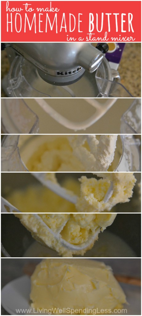 a a Butter to  Make How make mixer stand butter Homemade in Mixer to Long Stand how using