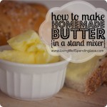 How to Make Homemade Butter {in a Stand Mixer} Image