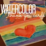 Watercolor Thank You Cards {DiY} Image