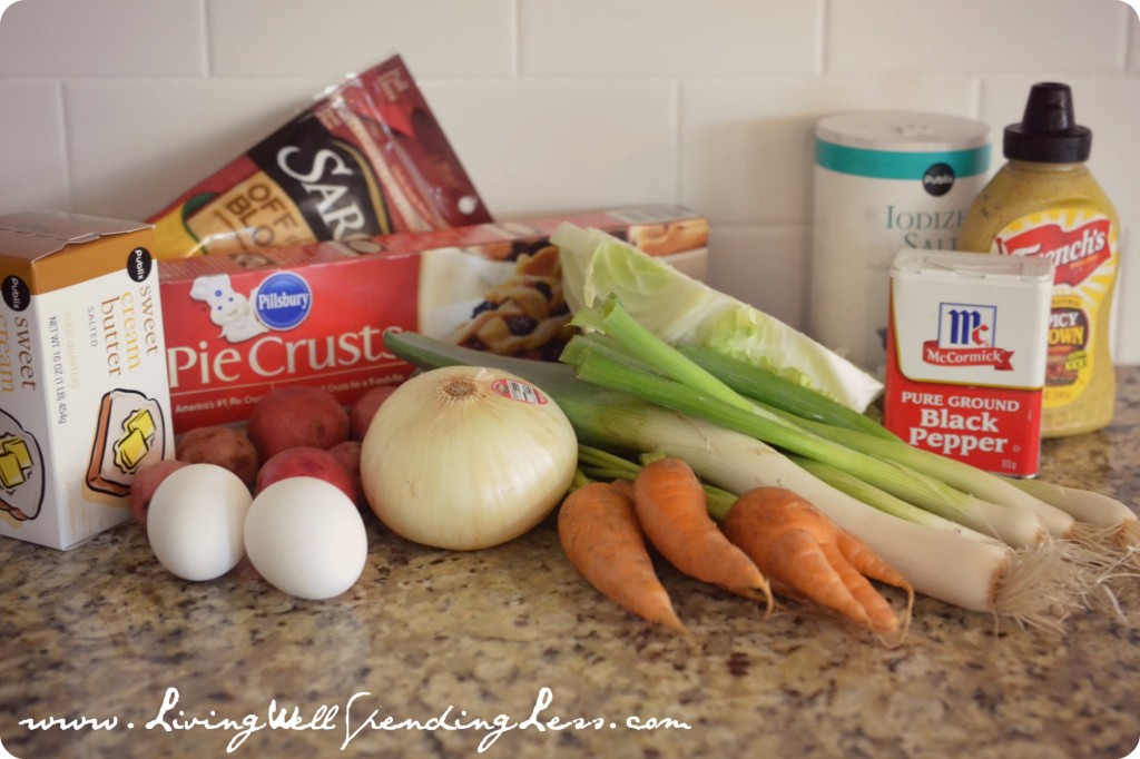 Cabbage Pasties Ingredients
