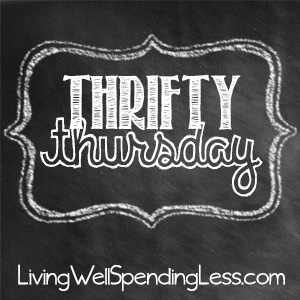 Thrifty Thursday Linky Party at LivingWellSpendingLess.com!
