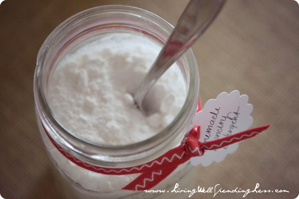 homemade laundry detergent