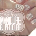 DiY Chevron Manicure & Pedicure {Tutorial} Image