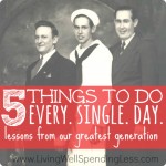 5 Things to Do Every. Single. Day. Image