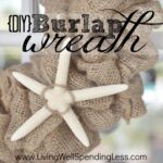 Burlap Wreath {DiY} Image