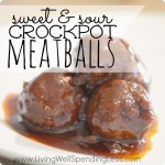 Sweet & Sour Crockpot Meatballs Image