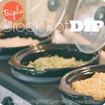 Triple Crock Pot Dip {3 Great Party Recipes} Image