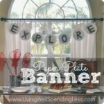 How to Make a Paper Plate Banner Image