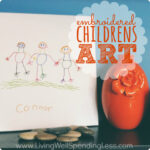 Embroidered Children’s Art {Handmade Holidays} Image