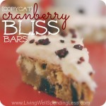 Copycat Starbucks Cranberry Bliss Bars Image