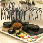 DIY Dollar Store Makeup Tray Image