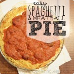 Easy Spaghetti & Meatball Pie Image