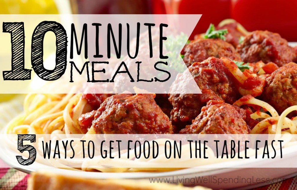 10 Minute Meals | Quick Meals | Easy Quick Meals | Get Food on The