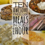 10 Freezer Meals in One Hour Image