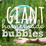 Giant Homemade Bubbles Image