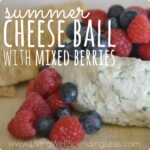 Summer Cheese Ball with Mixed Berries Image