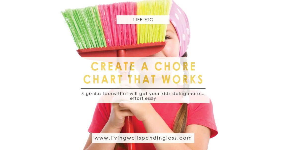 Chore Chart For Kids How To Make A Chore Chart