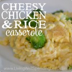 Cheesy Chicken & Rice Casserole Image