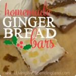 Easy Homemade Gingerbread Bars Image